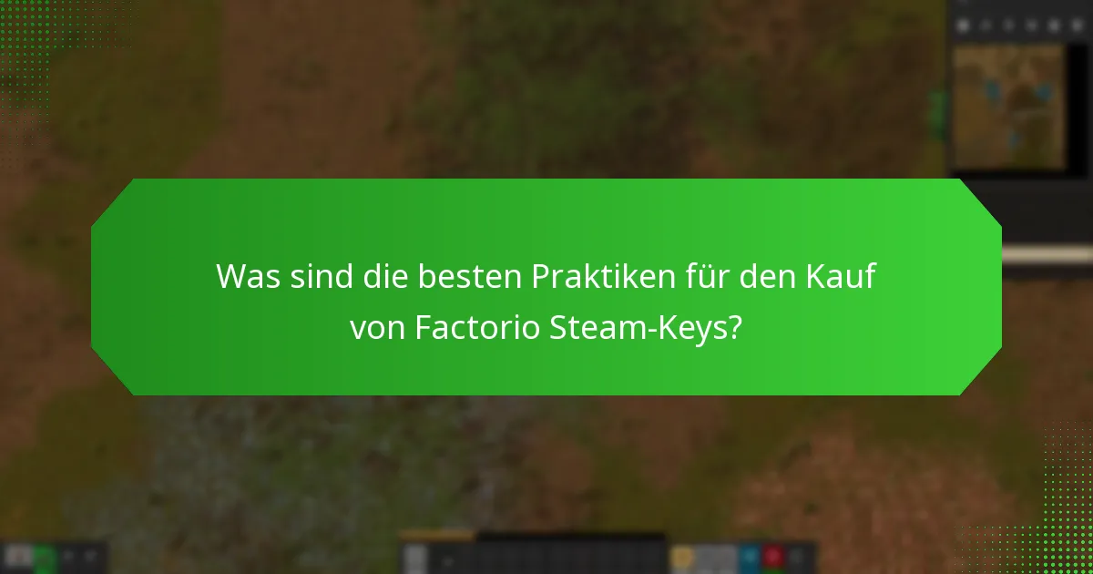 Wie vergleicht man Preise für Factorio Steam-Keys?