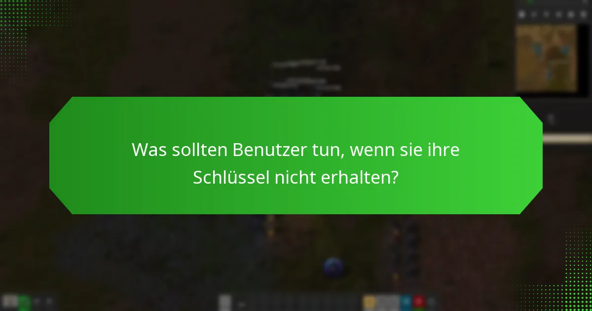 Wann können Unterstützer mit dem Erhalt ihrer Factorio Bonus Keys rechnen?