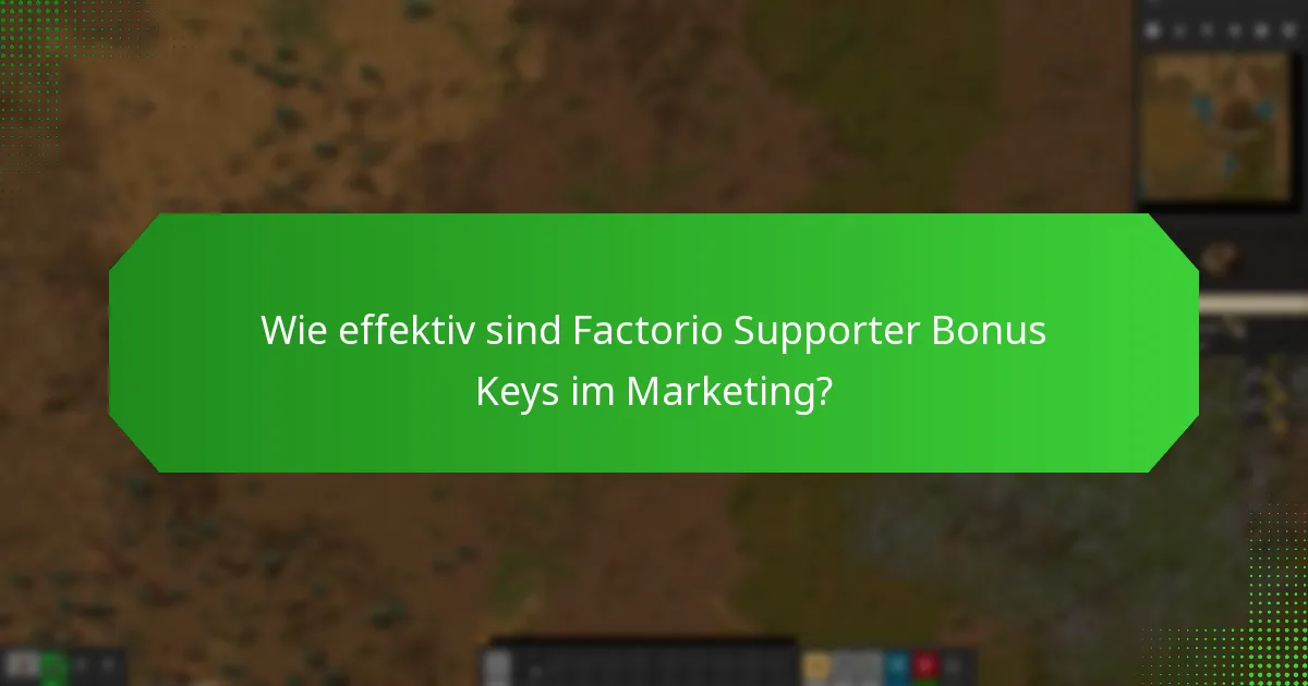 Wo können Nutzer Factorio Supporter Bonus Keys erhalten?