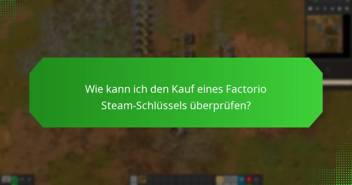 Wo kann ich einen Factorio Steam-Schlüssel kaufen?